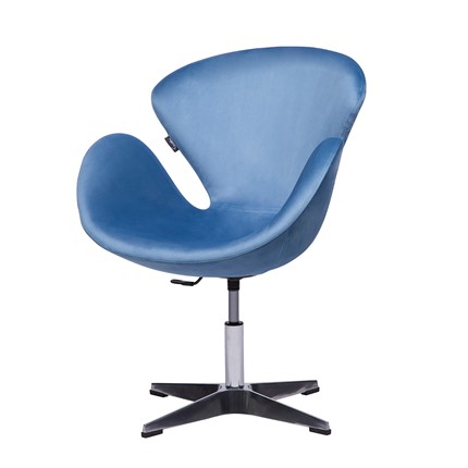 Кресло Беннет-2, Микровелюр голубой в Салехарде - изображение
