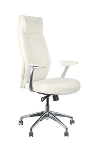 Кресло компьютерное Riva Chair A9184 (Белый) в Губкинском