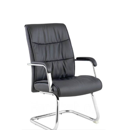 Компьютерное кресло RT-333BS БондCF экокожа (черный) в Губкинском - изображение