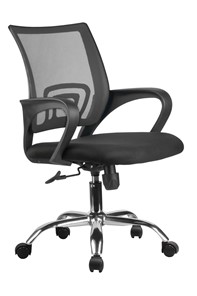 Кресло компьютерное Riva Chair 8085 JE (Черный) в Губкинском