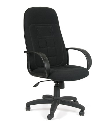 Кресло офисное CHAIRMAN 727 ткань ст., цвет черный в Салехарде - изображение