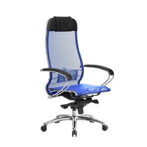 Кресло офисное Samurai S-1.04, синий в Ноябрьске