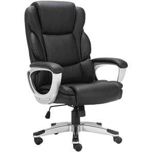 Кресло Brabix Premium Rest EX-555 (пружинный блок, экокожа, черное) 531938 в Лабытнанги