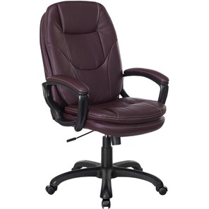 Кресло офисное Brabix Premium Trend EX-568 (экокожа, коричневое) 532101 в Салехарде