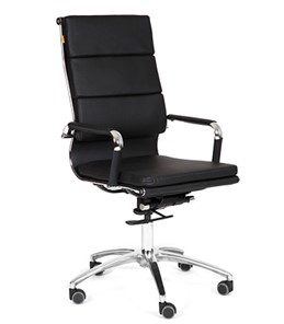 Компьютерное кресло CHAIRMAN 750 экокожа черная в Надыме