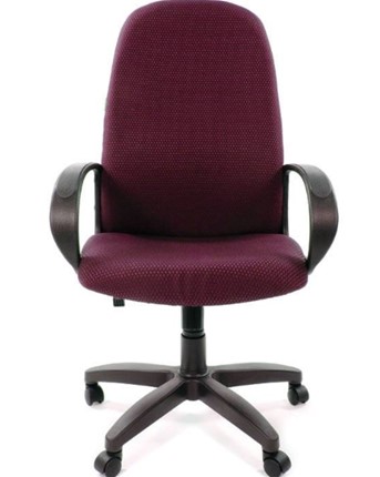 Офисное кресло CHAIRMAN 279 JP15-6, цвет бордо в Салехарде - изображение