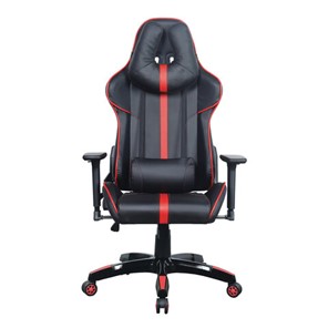 Офисное кресло Brabix GT Carbon GM-120 (две подушки, экокожа, черное/красное) 531931 в Новом Уренгое
