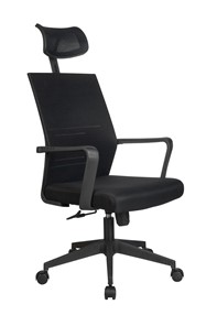 Кресло компьютерное Riva Chair А818 (Черный) в Салехарде