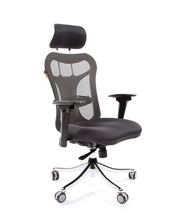 Офисное кресло CHAIRMAN 769, ткань TW 12, цвет черный в Салехарде - изображение