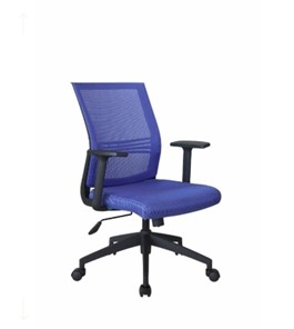 Офисное кресло Riva Chair 668, Цвет синий в Ноябрьске