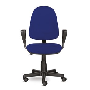 Компьютерное кресло Brabix Prestige Ergo MG-311 (регулируемая эргономичная спинка, ткань, синее) в Салехарде