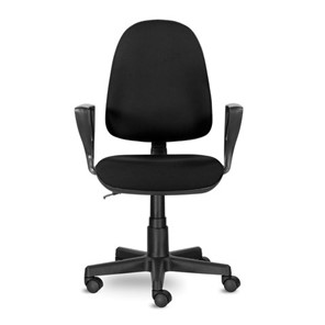 Офисное кресло Brabix Prestige Ergo MG-311 (регулируемая эргономичная спинка, ткань, черное) 531872 в Тарко-Сале