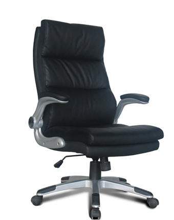 Кресло компьютерное BRABIX "Fregat EX-510", рециклированная кожа, черное, 530863 в Надыме - изображение