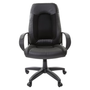 Компьютерное кресло Brabix Strike EX-525 (экокожа черная, ткань черная, TW) в Надыме