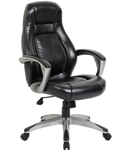 Офисное кресло BRABIX PREMIUM "Turbo EX-569", экокожа, спортивный дизайн, черное, 531014 в Надыме