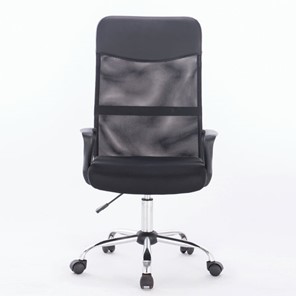 Офисное кресло Brabix Tender MG-330 (с подлокотниками, хром, черное) 531845 в Новом Уренгое