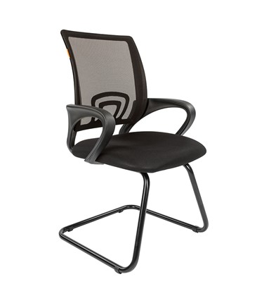Офисное кресло CHAIRMAN 696V, TW-01, цвет черный в Салехарде - изображение