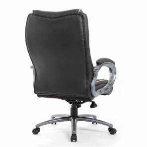 Офисное кресло Brabix Premium Strong HD-009 (экокожа черная, ткань серая) в Салехарде - предосмотр 2