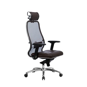 Кресло офисное Samurai SL-3.04, темно-коричневый в Надыме - предосмотр 2