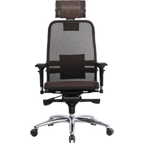 Кресло офисное Samurai S-3.04, темно-коричневый в Салехарде - предосмотр 1