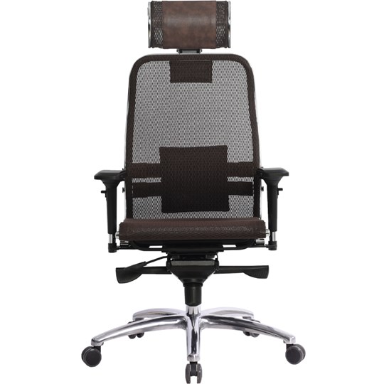 Кресло офисное Samurai S-3.04, темно-коричневый в Салехарде - изображение 1