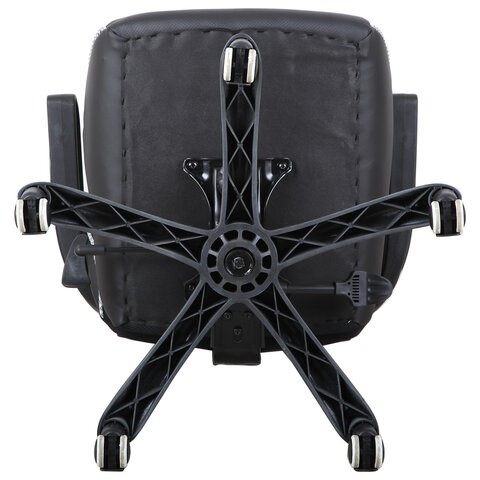 Компьютерное кресло Brabix Techno Pro GM-003 (экокожа, черное/серое, вставки серые) в Салехарде - изображение 6
