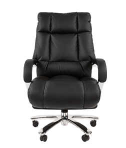 Компьютерное кресло CHAIRMAN 405 черное нат.кожа/экокожа в Салехарде - предосмотр 1