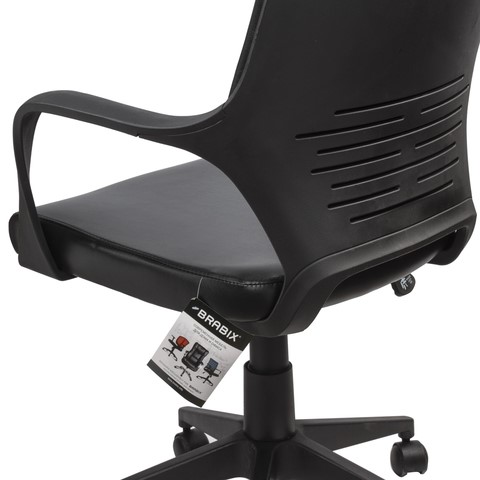 Офисное кресло Brabix Premium Prime EX-515 (экокожа, черное) в Салехарде - изображение 7