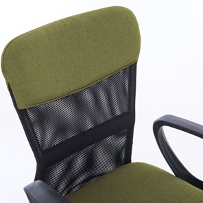 Офисное кресло Brabix Jet MG-315 (с подлокотниками, зеленое) в Салехарде - предосмотр 4