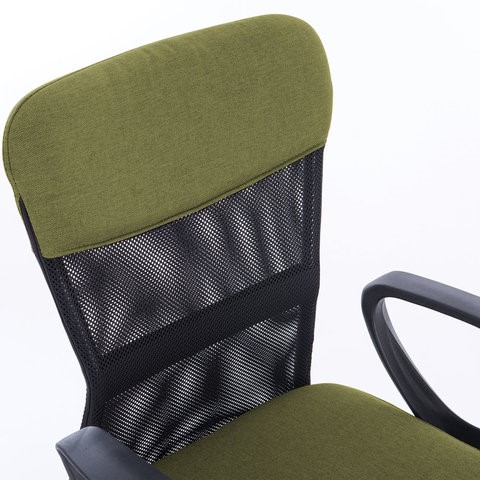 Офисное кресло Brabix Jet MG-315 (с подлокотниками, зеленое) в Салехарде - изображение 4