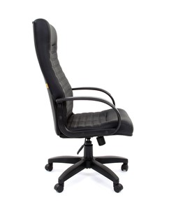 Офисное кресло CHAIRMAN 480 LT, экокожа, цвет черный в Салехарде - предосмотр 2