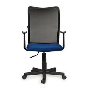 Компьютерное кресло Brabix Spring MG-307 (с подлокотниками, комбинированное синее/черное TW) в Ноябрьске - предосмотр 2