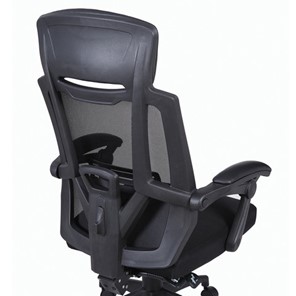 Кресло компьютерное Brabix Nexus ER-401 (с подлокотниками, черное) 531835 в Салехарде - предосмотр 4