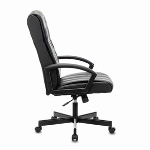 Кресло офисное Brabix Quadro EX-524 (экокожа, черное) в Салехарде - предосмотр 1