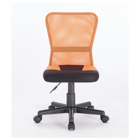 Офисное кресло Brabix Smart MG-313 (без подлокотников, комбинированное, черное/оранжевое) 531844 в Тарко-Сале - изображение 3