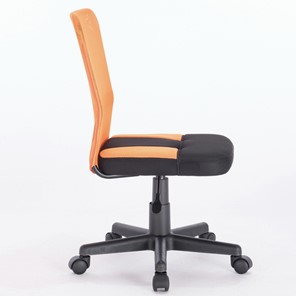 Офисное кресло Brabix Smart MG-313 (без подлокотников, комбинированное, черное/оранжевое) 531844 в Ноябрьске - предосмотр 2