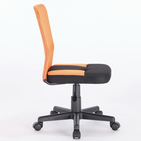 Офисное кресло Brabix Smart MG-313 (без подлокотников, комбинированное, черное/оранжевое) 531844 в Надыме - изображение 2