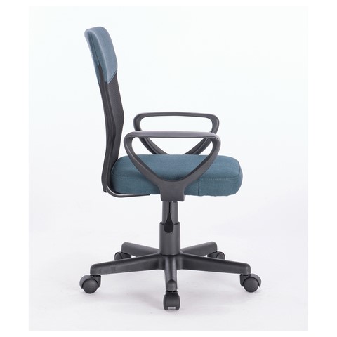 Офисное кресло Brabix Jet MG-315 (с подлокотниками, серо-синее) 531842 в Лабытнанги - изображение 1