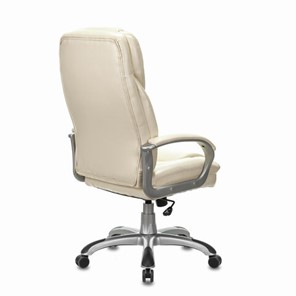 Кресло компьютерное Brabix Premium Nord EX-590 (серебристый пластик, экокожа, бежевый) в Салехарде - предосмотр 3