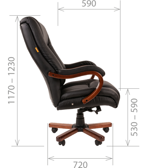 Кресло компьютерное CHAIRMAN 503 в Надыме - изображение 2