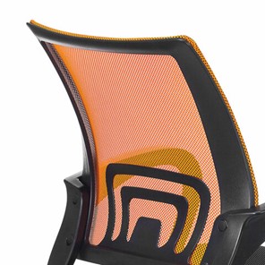 Кресло Brabix Fly MG-396 (с подлокотниками, сетка, оранжевое/черное) в Салехарде - предосмотр 6