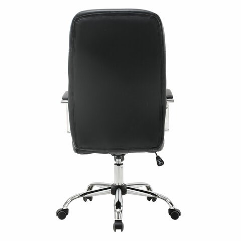 Офисное кресло Brabix Stark EX-547 (экокожа, хром, черное) в Салехарде - изображение 3