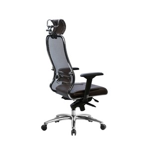 Кресло офисное Samurai SL-3.04, темно-коричневый в Надыме - предосмотр 3