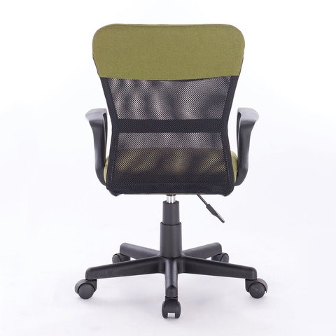 Офисное кресло Brabix Jet MG-315 (с подлокотниками, зеленое) 531841 в Тарко-Сале - изображение 3
