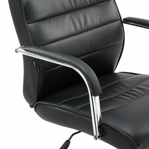 Офисное кресло Brabix Stark EX-547 (экокожа, хром, черное) в Салехарде - предосмотр 9