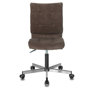 Компьютерное кресло Brabix Stream MG-314 (без подлокотников, пятилучие серебристое, ткань, коричневое) 532393 в Лабытнанги - предосмотр 3