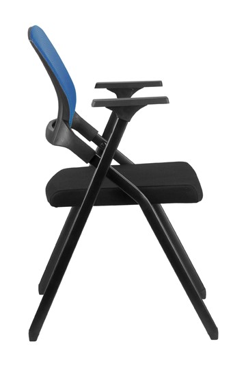 Офисное кресло складное Riva Chair M2001 (Синий/черный) в Салехарде - изображение 2