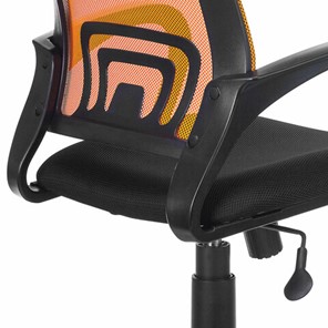 Кресло Brabix Fly MG-396 (с подлокотниками, сетка, оранжевое/черное) в Салехарде - предосмотр 5