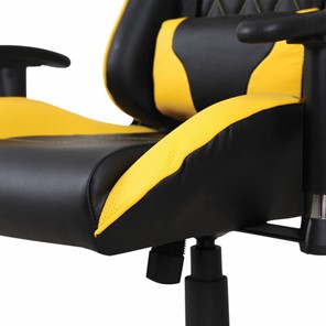 Кресло Brabix GT Master GM-110 (две подушки, экокожа, черное/желтое) в Салехарде - предосмотр 10