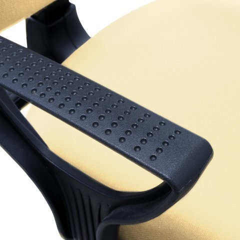 Офисное кресло Brabix Prestige Ergo MG-311 (регулируемая эргономичная спинка, кожзам, бежевое) 531878 в Тарко-Сале - изображение 3